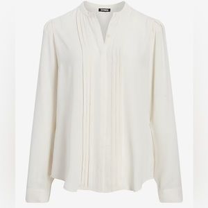 NWT! Express Relaxed Pleated Portofino Shirt Size Lg